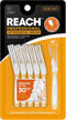 Reach Interdental Brush Cleaners, Extra Tight, 10 Count, Sensitive Gum Protection, Plaque Remover, Brushes Between Teeth & Braces, Dental Toothbru...