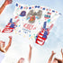 Independence Day Banners,6x3.6FT Large Size Independence Day Background Decoration for Holiday Party, Happy Independence Day 4th of July Parties H...