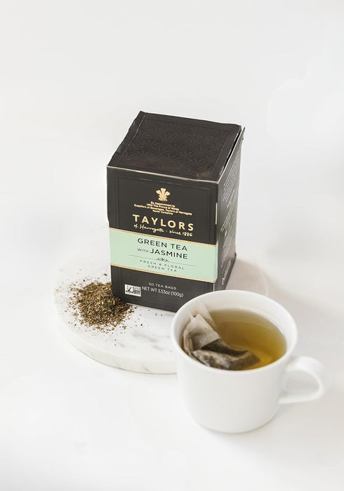 Taylors of Harrogate Green Tea with Jasmine, 50 Teabags...