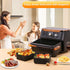 Air Fryer Silicone Liners for Ninja DZ071 7qt Megazone/instant Versazone 9qt?Reusable Air Fryer Accessories ?BPA Free Platinum Silicone Air Fryer ...