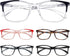 Eyekepper 5 Packing Reading Glasses Women Large Frame Readers Men +2.25...