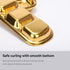 drizzle Sauce Dish Stainless Steel Gold Soy Tomato Sauce Salt Vinegar Sugar Spices Flavor Condiment Dip Bowls Korean BBQ Home Kitchen Plates...