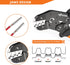 KF CPTEC?Solar PV Cable Crimping Tool for Solar Wire Connectors, AWG14-10 (2.5/4/6mm²) - 7 In Mini Solar Crimper...