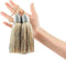Fenghuangwu 2pcs Tassel Charms Polyester Key Tassels with Loop,DIY Handmade Craft Accessories of Home and Furniture Decoration (Mix Blue)...