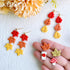 Keoker Fall Polymer Clay Cutters - Maple Leaf Clay Cutters for Earrings Making, 9 Shapes Autumn Clay Earrings Cutters, Clay Cutters for Polymer Cl...