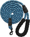 7FT/8FT/10FT Heavy Duty Rope Dog Leash, 1/2" Diameter Strong Nylon Medium Large Dog Leash with Soft Handle - for Outdoor Pets Walking Playing Expl...