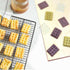 Silicone Waffle Mold, 20 Cavities Mini Square Waffle Maker Silicone Mold, Non-Stick Waffle Tray for Making Waffle Cookie, Chocolate, Candy, Soap, ...