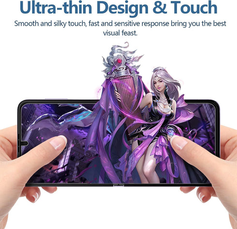 Galaxy Z Flip 4 Screen Protector 2 Pack, Hydrogel Film Screen Protector for Samsung Galaxy Z Flip 4, Soft EPU Screen Protector Full Covered, High ...