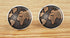 Custom Classic Jewelry Tuxedo Shirt Sliver Cufflinks Men's Unique Business Wedding Gifts (World Map - A)...