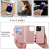 MInCYB for iPhone 12/12 Pro Wallet Case with Card Holder (12 Card Slots) - PU Leather Case for Women & Men, Wireless Charging, Detachable Magnetic...