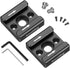 SmallRig Cold Shoe Mount (2pcs Pack) with 1/4"-20 Thread for Camera Cage Flash LED Monitor Microphone - 2060...