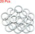 X AUTOHAUX 20pcs Engine Oil Crush Washers Drain Plug Gaskets 18mm ID. 23.9mm OD. for Car...
