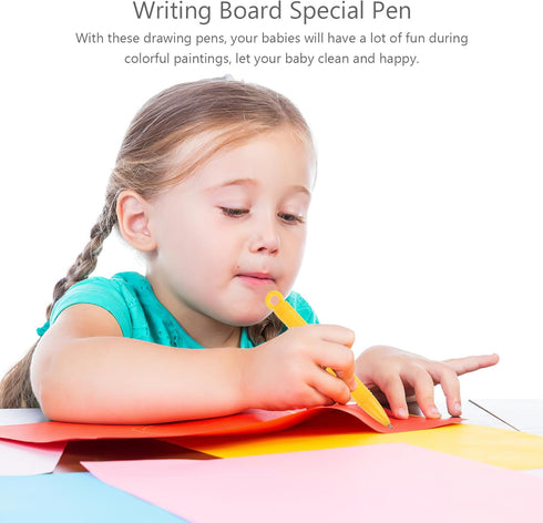 FOMIYES Magnetic Pens 6pcs Replacement Stylus Magnetic Drawing Pen Magnet Replacement Pens for LCD Writing Tablet Drawing Tablet Kids Drawing Pads...