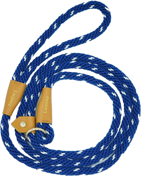Premium Training Slip Lead for Dogs, No Pull Slip Rope Dog Training Leash 6ft, Heavy Duty Durable Braided Lead with Different Thickness (6FT*12MM,...