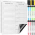 2 Pcs Magnetic Dry Erase to Do List Grocery List Pad Whiteboard Sheet for Fridge 10" x 12" Magnetic to Do List White Board with 8 Whiteboard Marke...