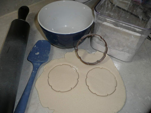 TREE LOG OUTLINE BARK WOOD GRAIN SLICE STUMP OUTDOOR THEME COOKIE CUTTER MADE IN USA PR2564...