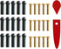 Prize Wheel Pegs & Red Pointer Replacement Kit Spinning Wheel Replacement for Trade Show Carnival Party Pub...