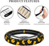 Cartoon Duck and Stars Steering Wheel Cover Non-Slip Auto Steering Wheel Protector Car Accessories Universal Fit 15 Inches for Men Women...