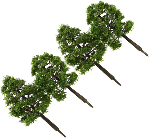 BESPORTBLE Artificial Trees Modle: 20pcs Architectural Micro 9CM Imitation Landscape Tree Model Scenery...