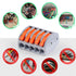 Delgada 65PCS Compact Lever Wire Connector Nuts kit,Reusable 2/3/4/5 Port Push-in Wiring Terminals kit for Stranded Solid and Flexible Wires Quick...