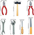 18PCS Tools Cake Topper Tools Cake Decorations Toolbox Wrench Hammer Mechanic Drill Plier Handsaw Tape Measure Screwdrivers Themed Happy Birthday ...