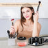 Electric Makeup Brush Cleaner and Dryer Machine - Super Fast Cleaning and Dry Make Up Brushes - Automatic Cosmetic Brush Cleanser Remove Tool for ...