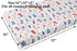 Changing Pad Cover Set 3 Pack Jersey Knit Ultra Soft for Baby Boys Girls Rocket Satellite/Car/Bus...