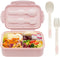 LOVINA Bento Boxes for Adults - 1100 ML Bento Lunch Box For Kids Childrens With Spoon & Fork - Durable for On-the-Go Meal, BPA-Free and Food-Safe ...