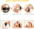 2 in 1 Pet Paw Hair Trimmer for Medium and Large Dogs Electric Multi Cat Hair Clipper for Thick Coat Cordless Puppy Grooming Clippers Rechargeable...