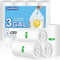 3 Gallon Small Trash Bags with Tie Handles - 10L Wastebasket Liners for Home and Office - Clear, 60 Count...