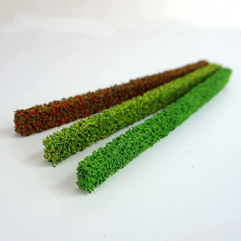 Cayway 10 Pcs Miniature Shrub Strips 7.9 Inches Static Shrub Vegetation Groups Bush Model Groups Bush Model Static Scenery Model Aritificial Plant...
