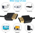 PASOW 4K HDMI Cable Ultra Thin Male to Male 36AWG High Speed Slim Cable (5FT/1.5M)...