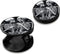 2-Pack Phone Case Holder for Fingers, Pop it for Phone, Phone Grip with Expanding Kickstand Compatible with All Phones and Tablets, Skull Leaf...