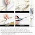 LACHEERY Thick White Marble Contact Paper for Countertops Waterproof Contact Paper Peel and Stick for Cabinets Removable Matte Gold Grey White Mar...