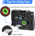SuperInk 2 Pack Compatible for Brother P-Touch Label Maker Tape TZ345 TZ-345 TZe345 TZe-345 White on Black 18mm 0.7 Inch Laminated TZe TZ Tape for...