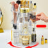 360 Rotating Makeup Organizer?8 Layers Adjustable Transparent Simple Acrylic Desktop Rotating Makeup Skincare Organizers ?Perfume Organizer Suitab...