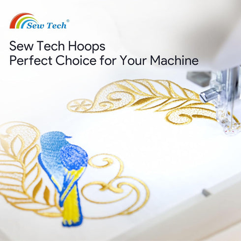 Sew Tech Standard Embroidery Hoop A for Husqvarna Viking Designer Diamond Deluxe Royale Ruby Topaz 50 40 SE LE Platinum 955E, Sewing and Embroider...