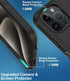 for iPhone 15 Pro Max Case, with Built in Screen Protector Heavy Duty Drop Protection, Full Body Rugged Shockproof Dust Proof Protective Phone Cov...