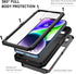 Beasyjoy for iPhone 14 Case Waterproof, Metal Heavy Duty Full Body Protective Case with Built-in Screen Protector, Military Grade Shockproof Dustp...