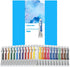 AUREUO Artist Grade Watercolor Paint Set 24 Colors x 0.27 fl oz / 8ml - Non-Toxic Watercolor Tubes for Professional Artists...