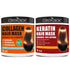 2 Pack Collagen Hair Mask & Keratin Hair Mask,Hydrating Argan Oil Hair Repair Treatment Deep Conditioner Hair Protein Treatment for Dry Damaged Ha...