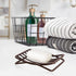 Soap Dish for Shower Bathroom Bar Soap Holder, Stainless Steel Self-draining Sponge Holder for Kitchen Sink Bathtub, Easy Cleaning Quick Dry, Bron...