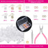 Earring Hooks, Audab 1400pcs Making Kit with 200pcs Ear Ring 1000pcs Jump Rings, Backs and Jewelry Pliers for Supplies Findings...