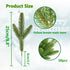 30pcs Artificial Pine Branches Green Plants Pine Needles DIY Accessories for Garland Wreath Christmas and Home Garden Decor...