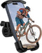 Bike Phone Holder, Motorcycle Phone Mount 360°Rotatable Handlebar Cell Phone Clamp Scooter Phone Clip for iPhone 15 Pro Max/Plus,14/13/12/11,Galax...