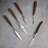 Cake Cream Spatula 5 Pieces/Set Stainless Steel Frosting Baking Pastry Tool Mixing Set Cake Icing Oil Painting Decorating Cream Toner Tool...