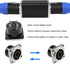 MEIRIYFA NL8MPR Speakon Coupler Connector,8Pin Speakon Female to Female Adapter Speaker Silver-Plated Plug Jack Straight Connector for NL8FC, NL8F...