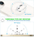 Phone Ring Holder - JCHIEN Transparent Universal Finger Grip Kickstand Cell Phone Ring Stand Holder Compatible with iPhone Samsung Smartphones 2 P...