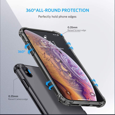 ORIbox Case Compatible with iPhone XS Max Case, with 4 Corners Shockproof Protection...