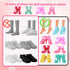 25 PCS Doll Clothes for 11.5 inch Girl Doll Including 3 Flower Dress 2 Seqien Dress 3 Casual Wear 2 Fashion Dress 2 Swimwear 10 Pair of Shoes Birt...